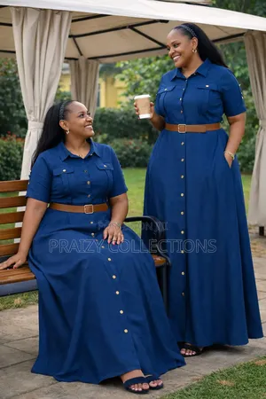 Maxi Dress ( Buttoned Down)
