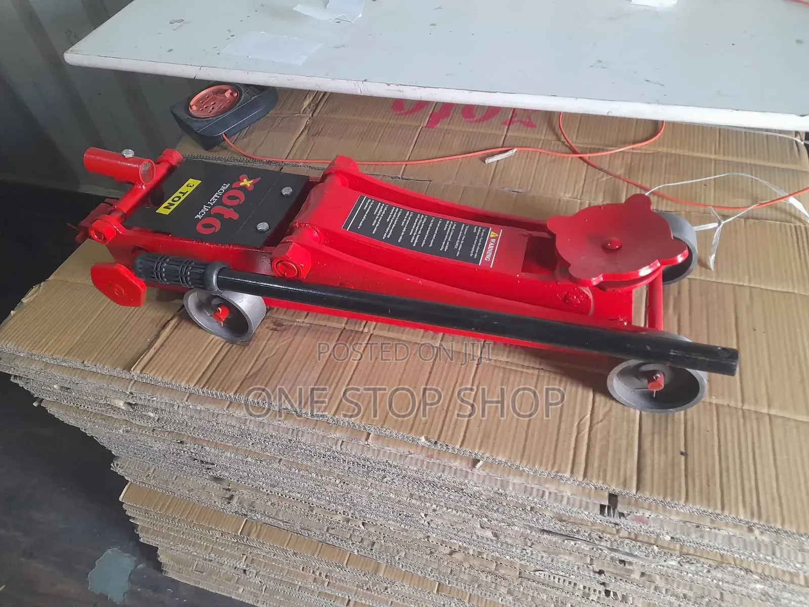 Car Maintenance 3ton Trolley Floor Jack