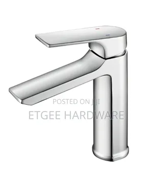 Basin Mixer Chrome Chrome / Silver Hot and Cold Water- 15