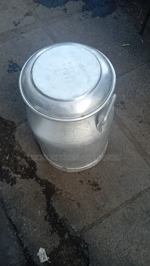 Pure Aluminium Milk Can.