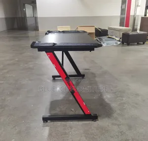 Home Office Gaming Table With Led Lights