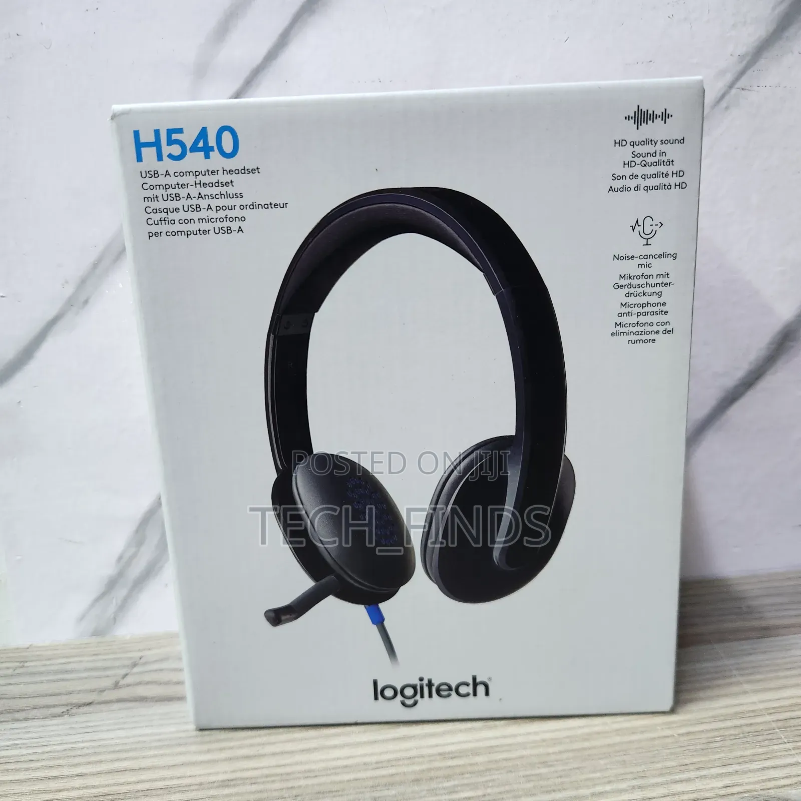 Logitech Usb Headset H540 for Windows and Mac