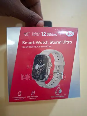 Itel Smart Watch Storm Ultra, Black