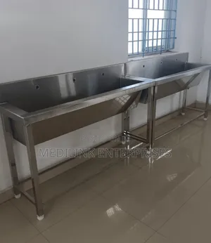 Stand Alone Ss304 Stainless Steel Hospital Sink