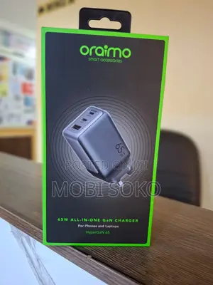 Oraimo Hypergan 65 65w Gan Wall Charger Kit With 100w Cc Cable