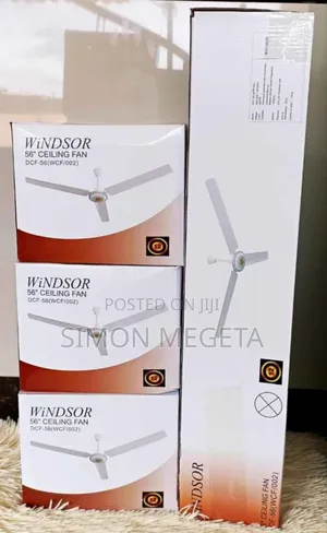 Windsor 56 Inch Ceiling Fan – Strong, Quiet Energy Efficient