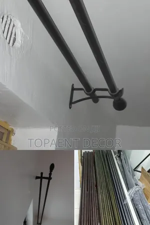 Perfect Support for Elegant Window and Door Drapes