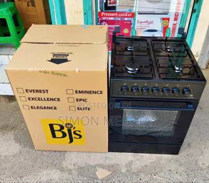 BJS 60x60 Gas Cooker – Efficient, Durable Family-Sized