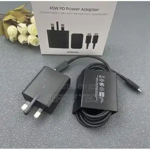 Samsung 45w Super Fast Charger – Usb Type-C Power Adapter Ultra-Fast C