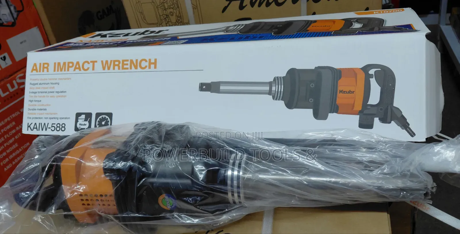 Kzubr Air Impact Wrench 1" 2800rpm