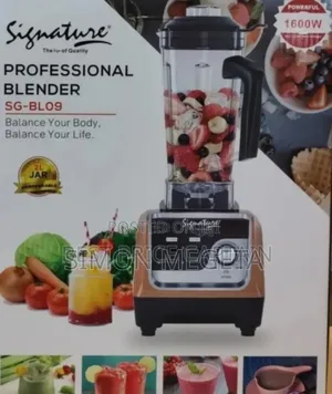 With 2l Capacity 1600watts Signature Commercial Blender
