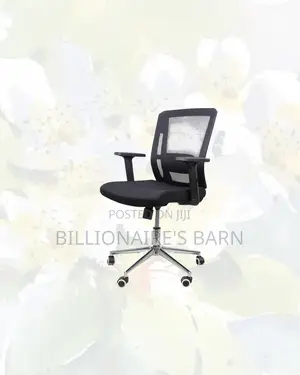 The Barn Origin Chair Mid Back Chrome Base Ergonomic Seating