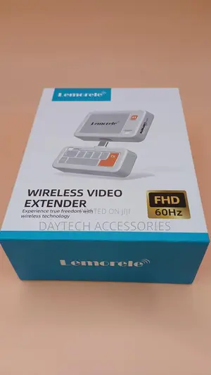 Lemorele Type C P400 Wireless Hdmi Transmitter and Receiver Kit - Whit