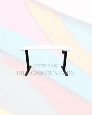 Boost Workflow 1200x600mm Standing Desk Clean Cable-Friendly Workspace