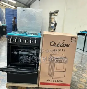 Black 50*55 Olelon Full Gas Standing Cooker