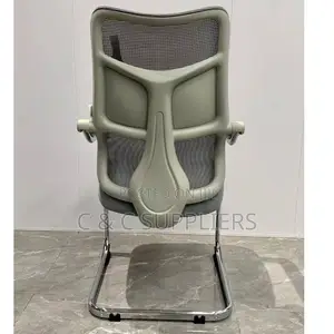 Office Chairs: High-Back Orthopedic Mesh Visitor Seat