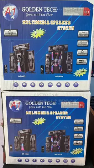 3.1ch Goldentech Multimedia Speaker Woofer