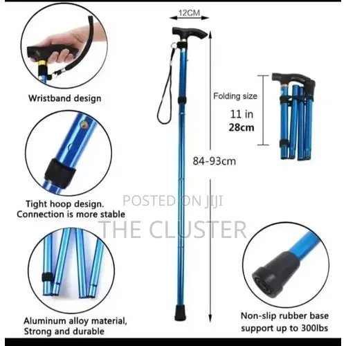 Fordable Walking Stick