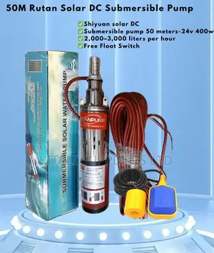 50m Rutan Solar Dc Submersible Pump