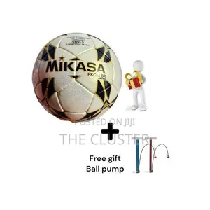 Mikasa Soccer Ball Size 5+Free Air Pump