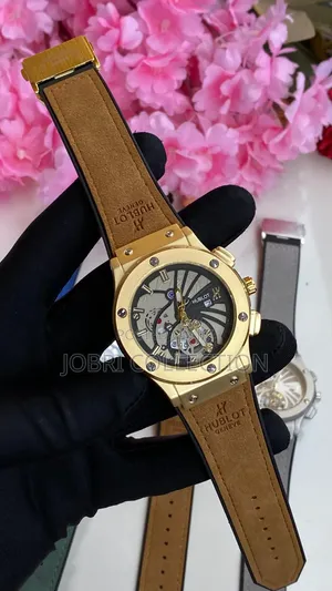Hublot Gents Leather Watch