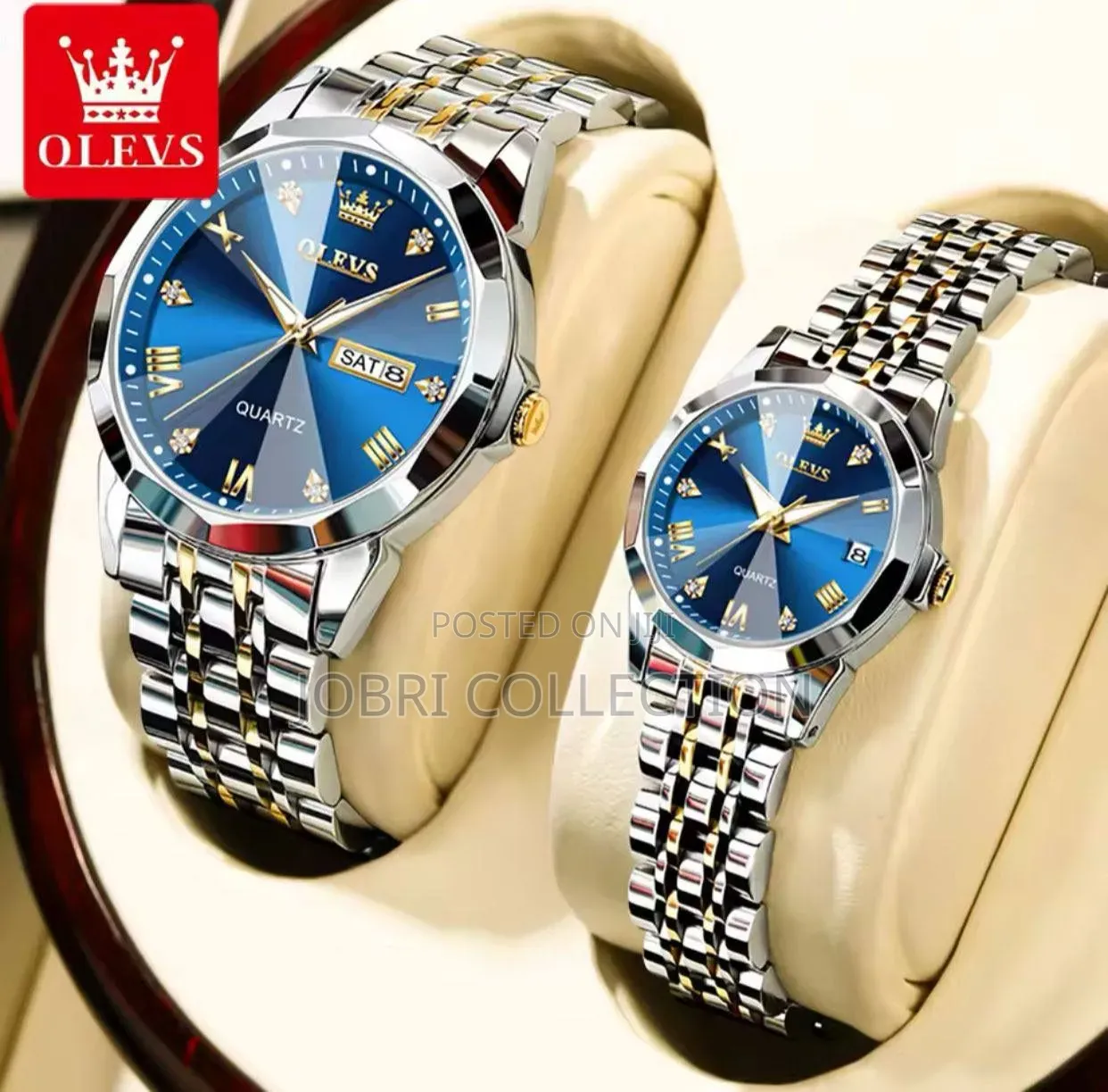 Olevs Couple Set Watches