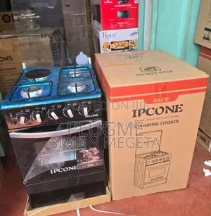 With Electric Oven Ipcone 3+1 Standing Cooker