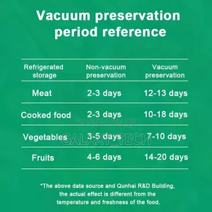 100pcs Food Storage Vacuum Bags