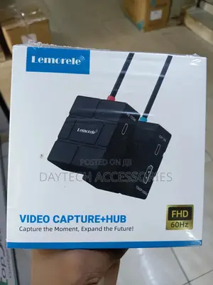This Device Is a Lemorele Video Capture + Hub