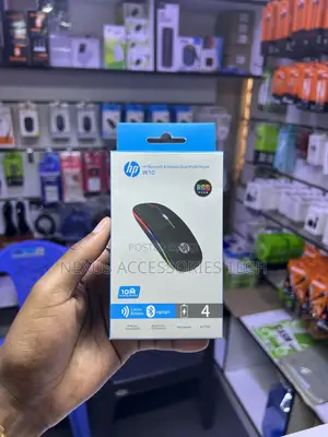 Hp Bluetooth Wireless Dual Mode Mouse–2.4ghz +Bluetooth,Rechargeable