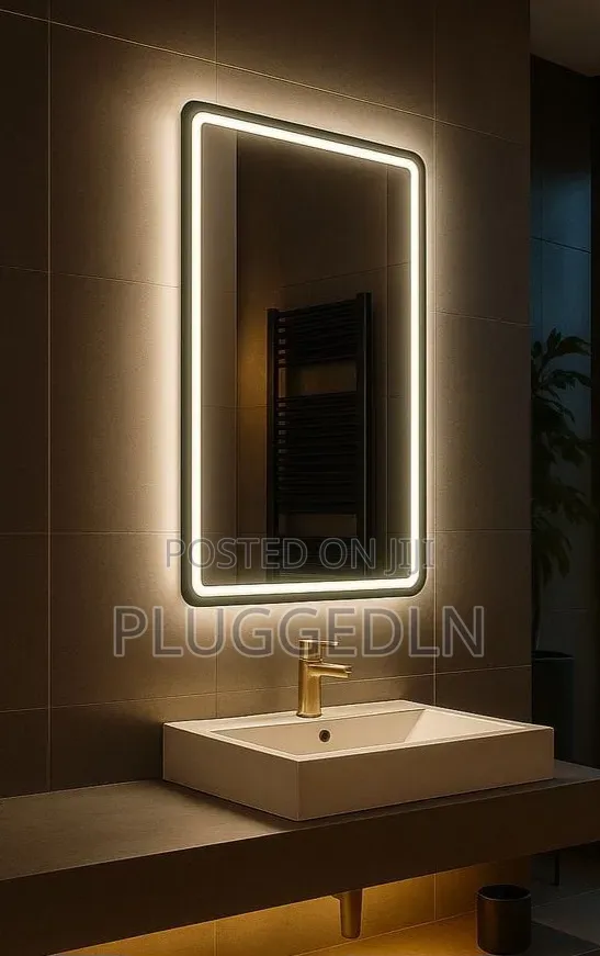 Led Mirror 80×60cm Tricolor Light.