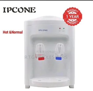 Ipcone White Countertop Water Dispenser Hot Room Temp