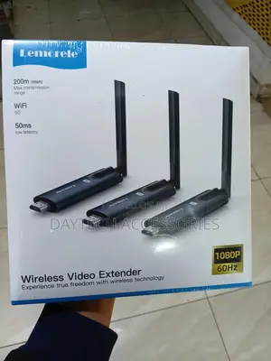 Lemorele R1010 Wireless Hd Adapter Transmitter Receiver Kit 1tx To 2rx