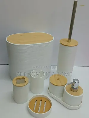 8 Bathroom Organization Set