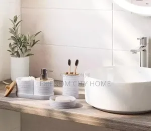 8 Bathroom Organization Set