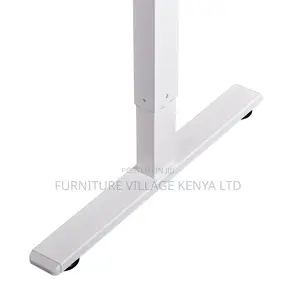 120cm White Electric Sit Stand Ergonomic Desk