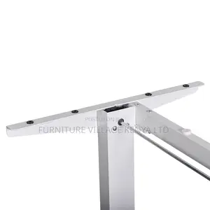 120cm White Electric Sit Stand Ergonomic Desk