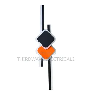 Beautiful Durable Minimalism Black Linear Wall Light Dq8