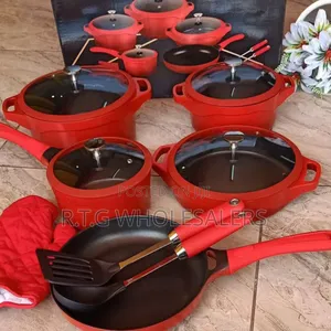 Signature 12 Piece Nonstick Die Cast Pots Pans Set