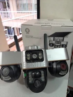 Triple Lens Standard 4g Smart Solar Powered CCTV Camera Outdoor CCTV
