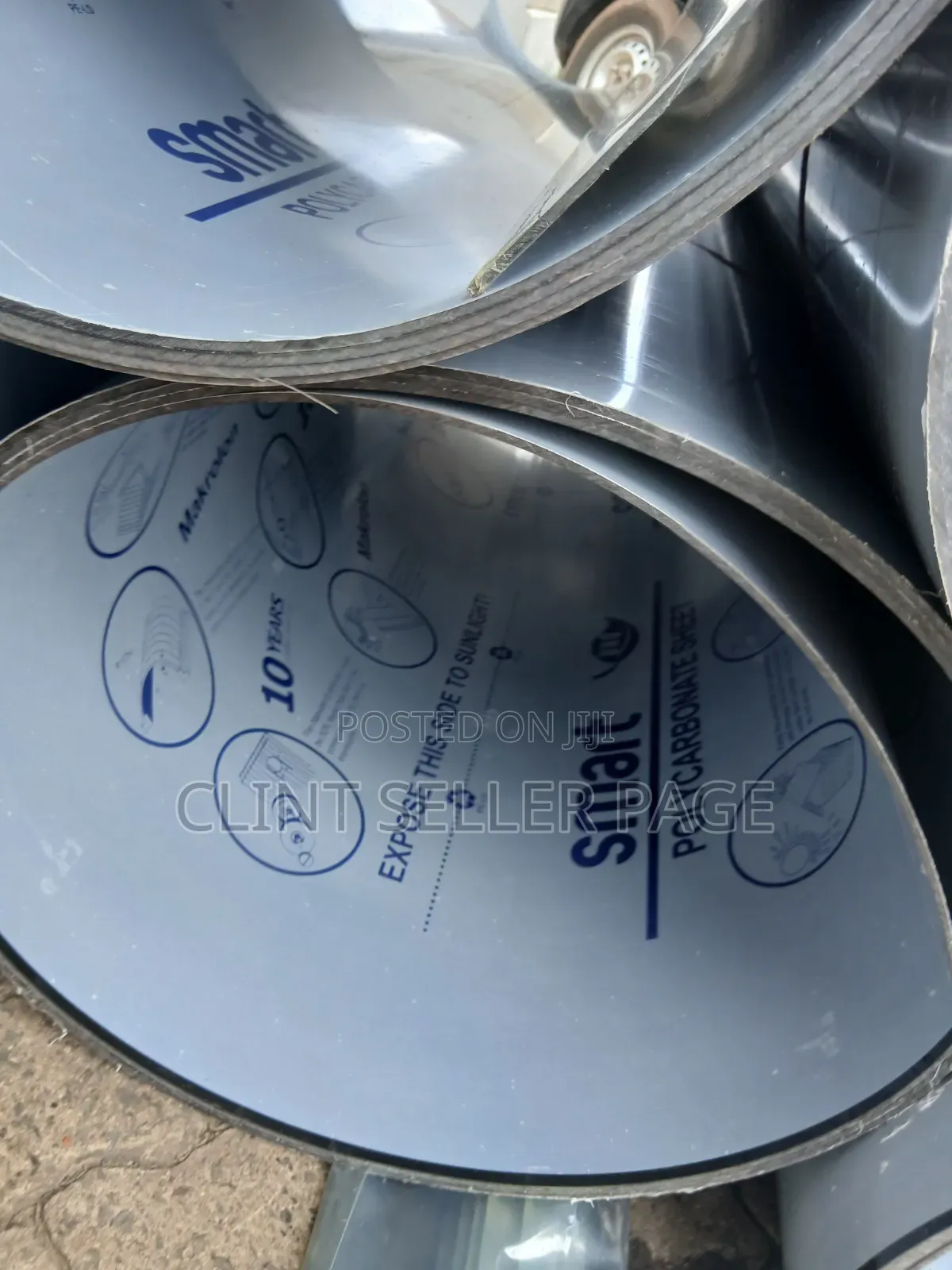 Solid Clear Plastic Glass (Polycarbonate) Available