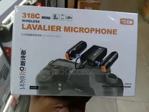 Lensgo318c Compact Wireless Omni Lavalier Microphone System
