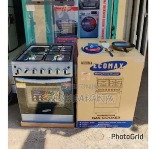 With Electric Oven Ecomax 3+1 50*55 Standing Cooker