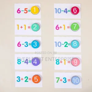 Montessori Number Digital Maths Cards for Children