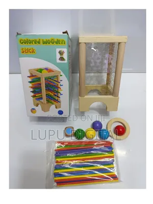 Coloured Wooden Sticks