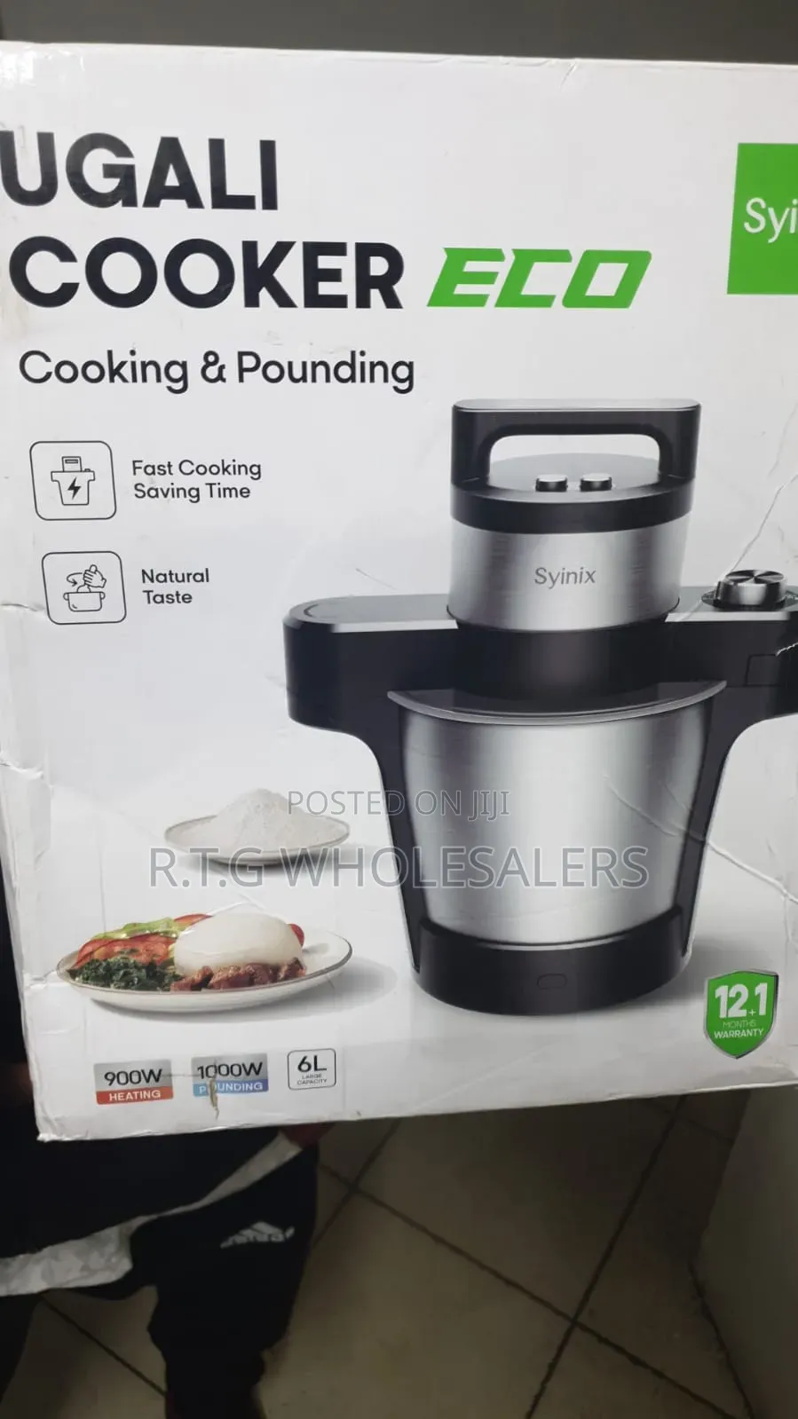 Syinix Ugali Cooker Electric Multi-Function Cooker