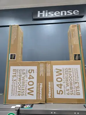 Hisense Hs5100 540 Watts Soundbar - Wireless Connectivity 5.1ch