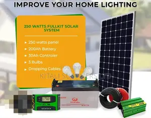 250 Watts Solar Fullkit System