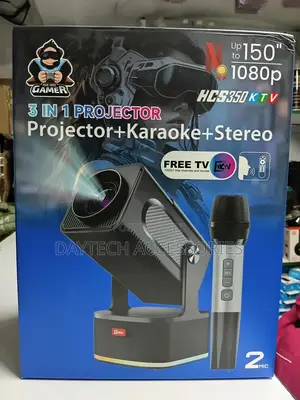 Hcs350 KTV 3-in-1 Projector System.