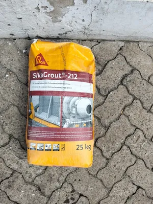 Sika Grout 212 "Non-Shrink Grout.